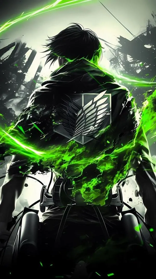 Ảnh Hình Nền Levi Ackerman ngầu 21