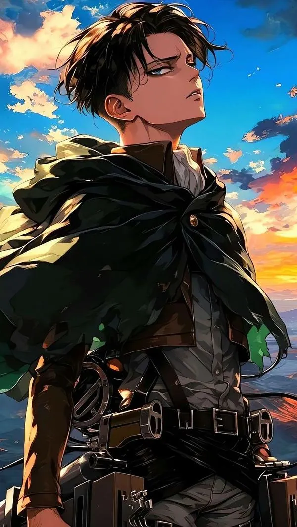 Ảnh Hình Nền Levi Ackerman ngầu 23