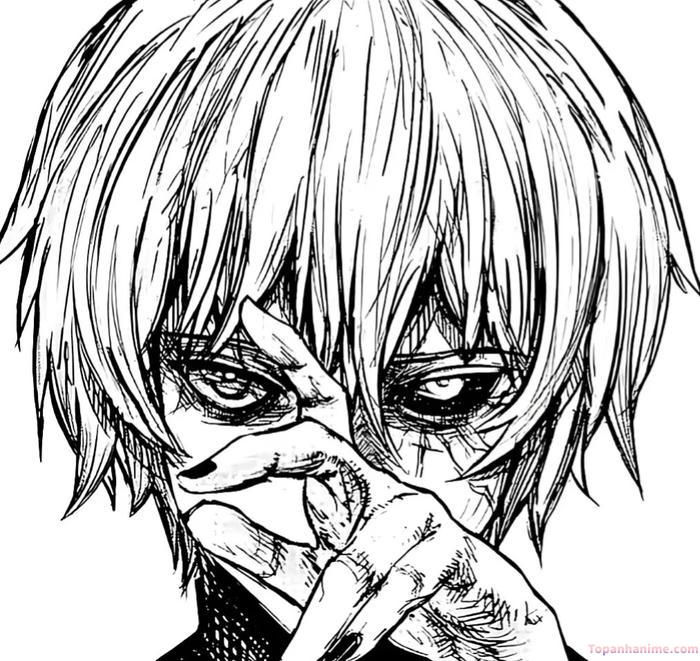 Mẫu ảnh Kaneki Ken 5