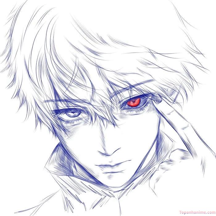 Mẫu ảnh Kaneki Ken 19
