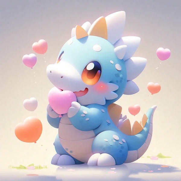 ảnh khủng long cute 12