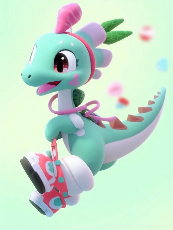 ảnh khủng long cute 29