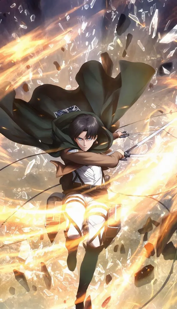 Ảnh Hình Nền Levi Ackerman ngầu 41