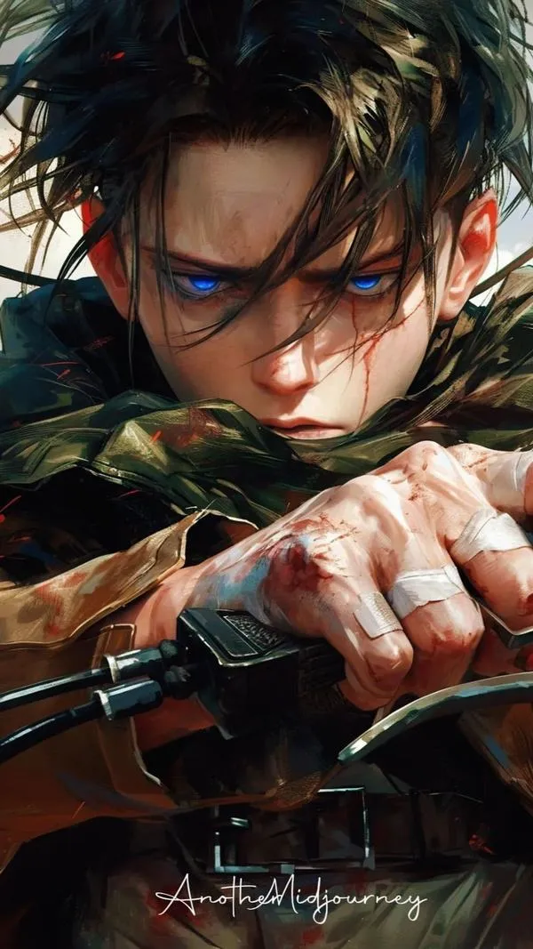 Ảnh Hình Nền Levi Ackerman ngầu 42