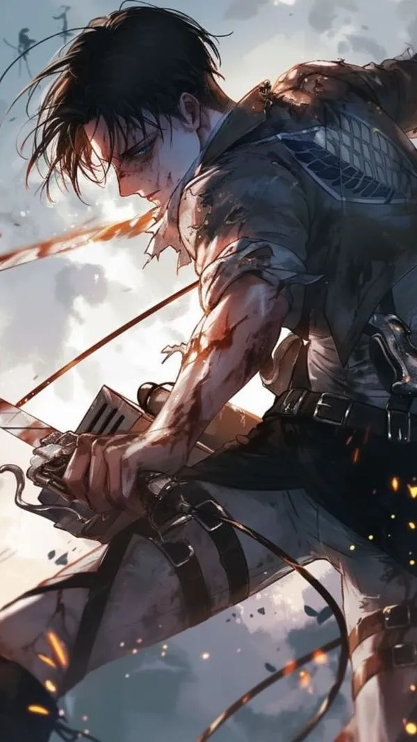 Ảnh Hình Nền Levi Ackerman ngầu 69