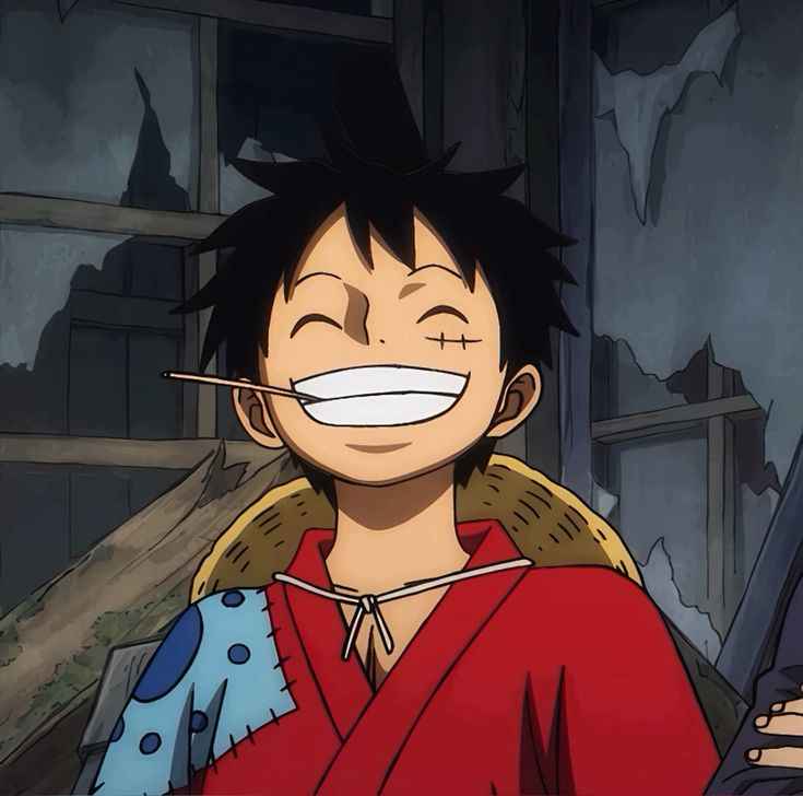Luffy cười 3
