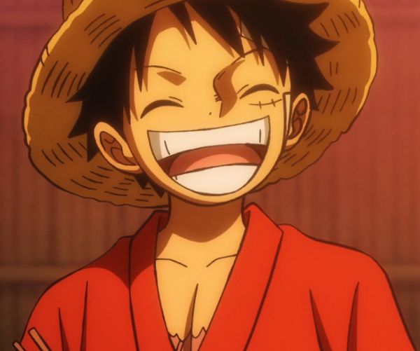 Luffy cười 4