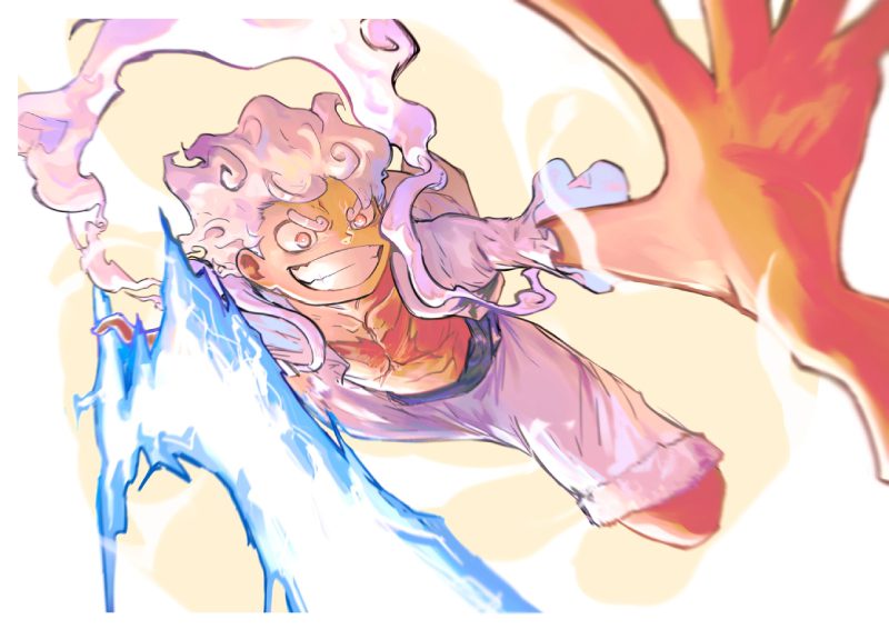 ảnh Luffy Gear 5 27