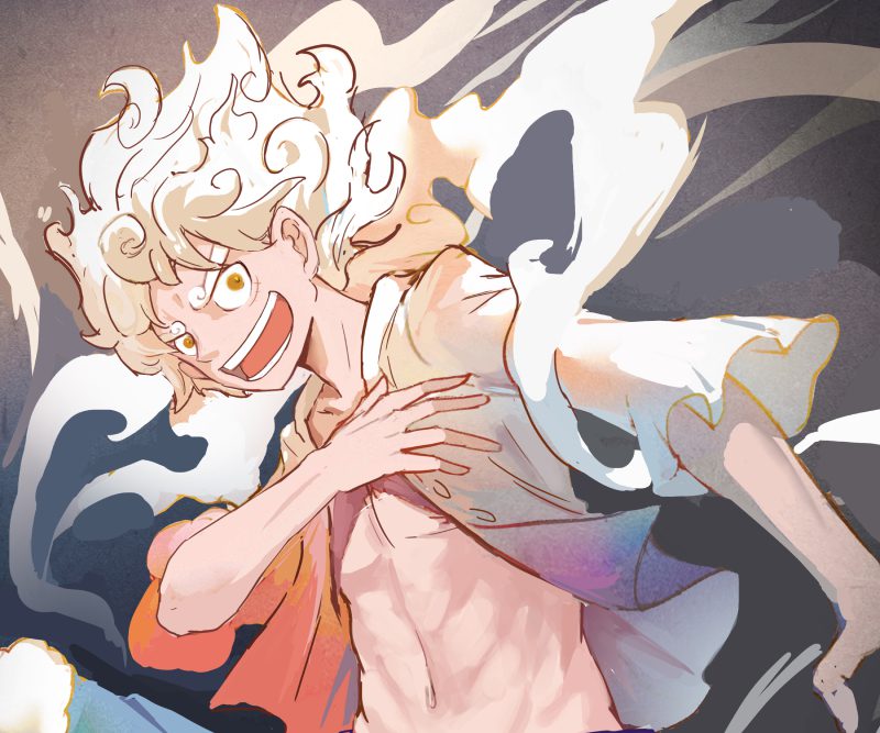 ảnh Luffy Gear 5 6