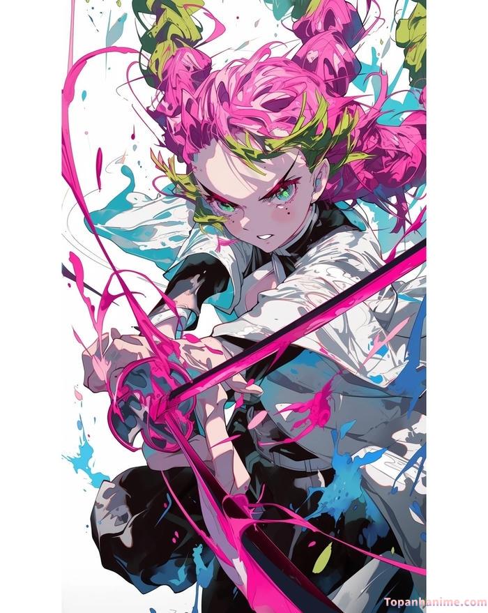 Mẫu ảnh Mitsuri Kanroji 13