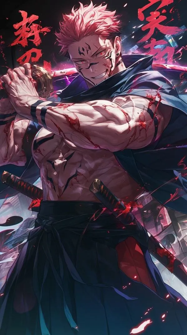 Hình Ảnh Sukuna Ryomen ngầu 51