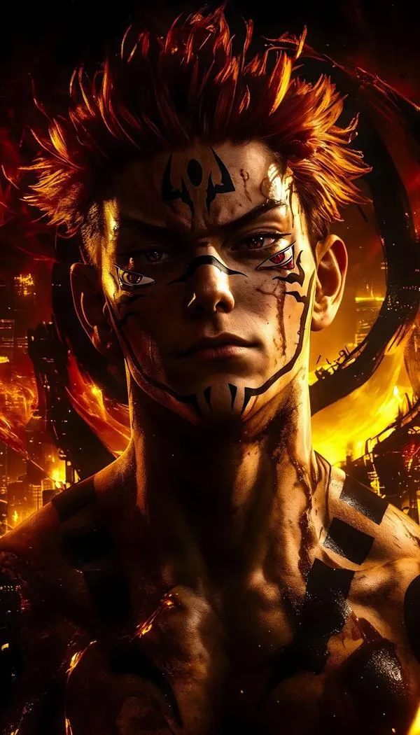 Hình Ảnh Sukuna Ryomen ngầu 62