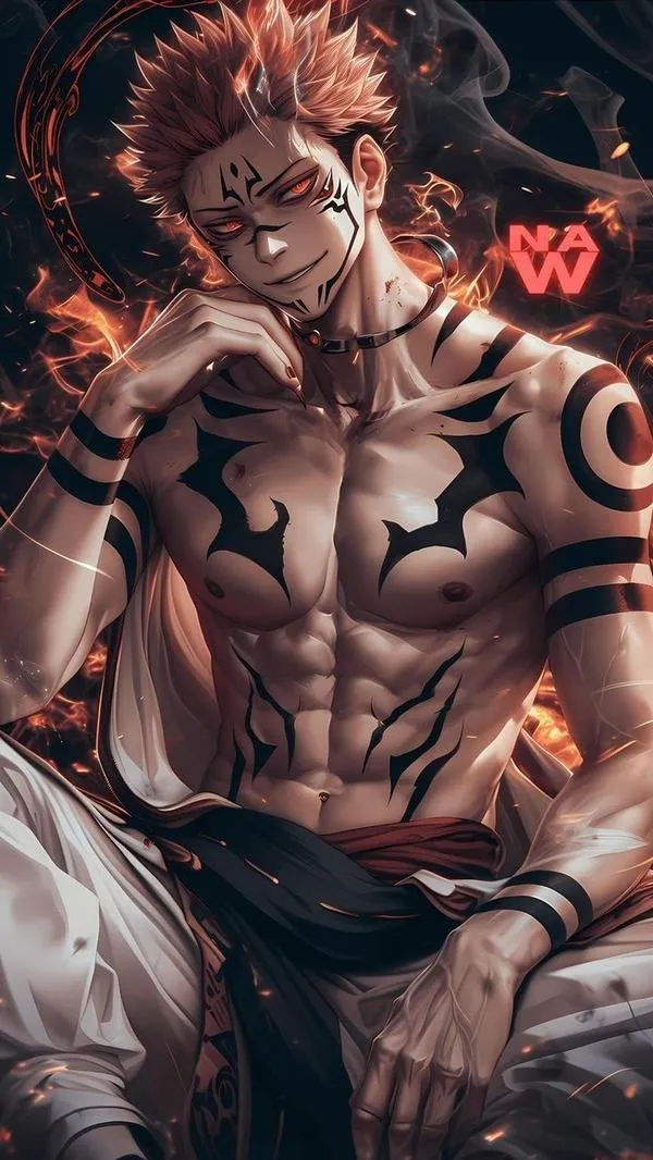 Hình Ảnh Sukuna Ryomen ngầu 45