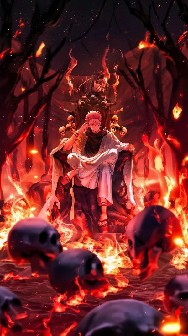 Hình Ảnh Sukuna Ryomen ngầu 47