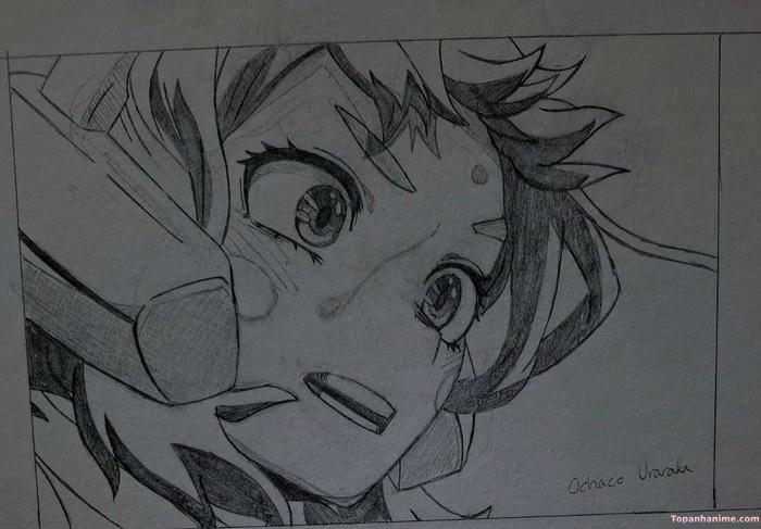 Mẫu ảnh Ochaco Uraraka 34