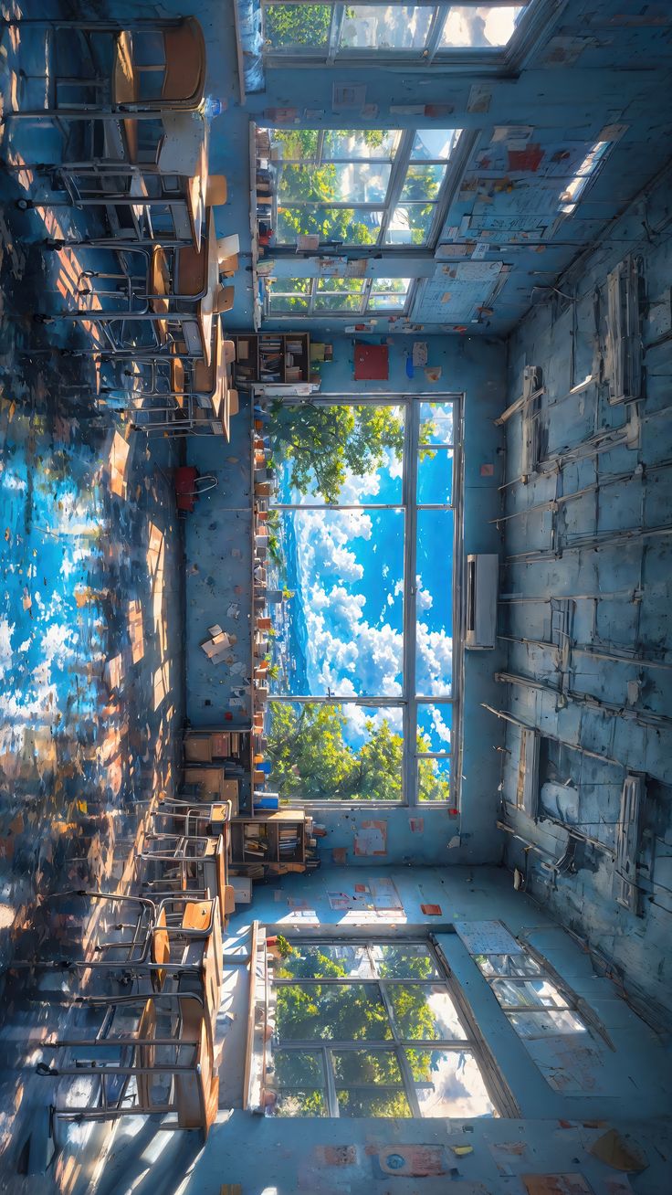 ảnh phong cảnh anime đẹp chill 9