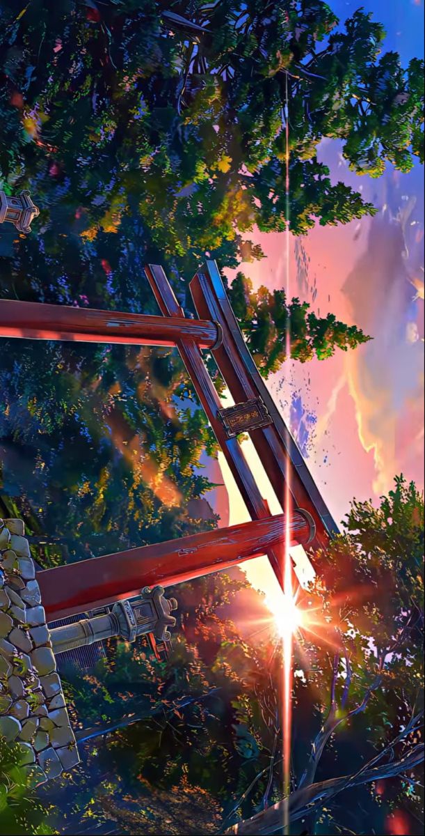 ảnh phong cảnh anime đẹp chill 8