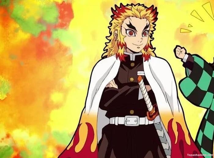 Mẫu ảnh Rengoku Kyojuro 12