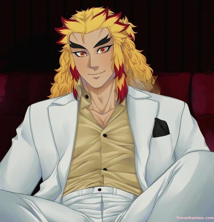 Mẫu ảnh Rengoku Kyojuro 15