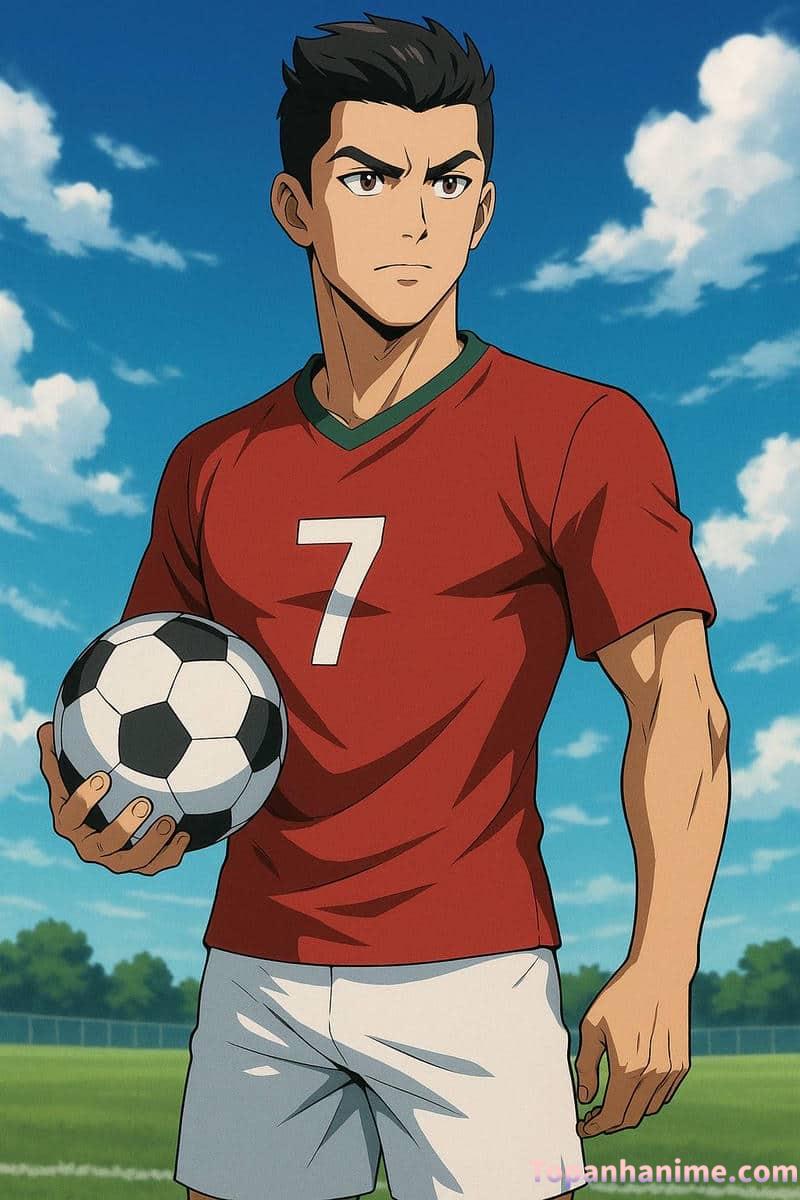 ảnh Ronaldo anime 3