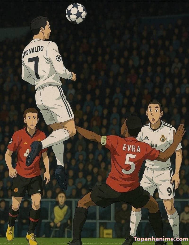 ảnh Ronaldo anime 11