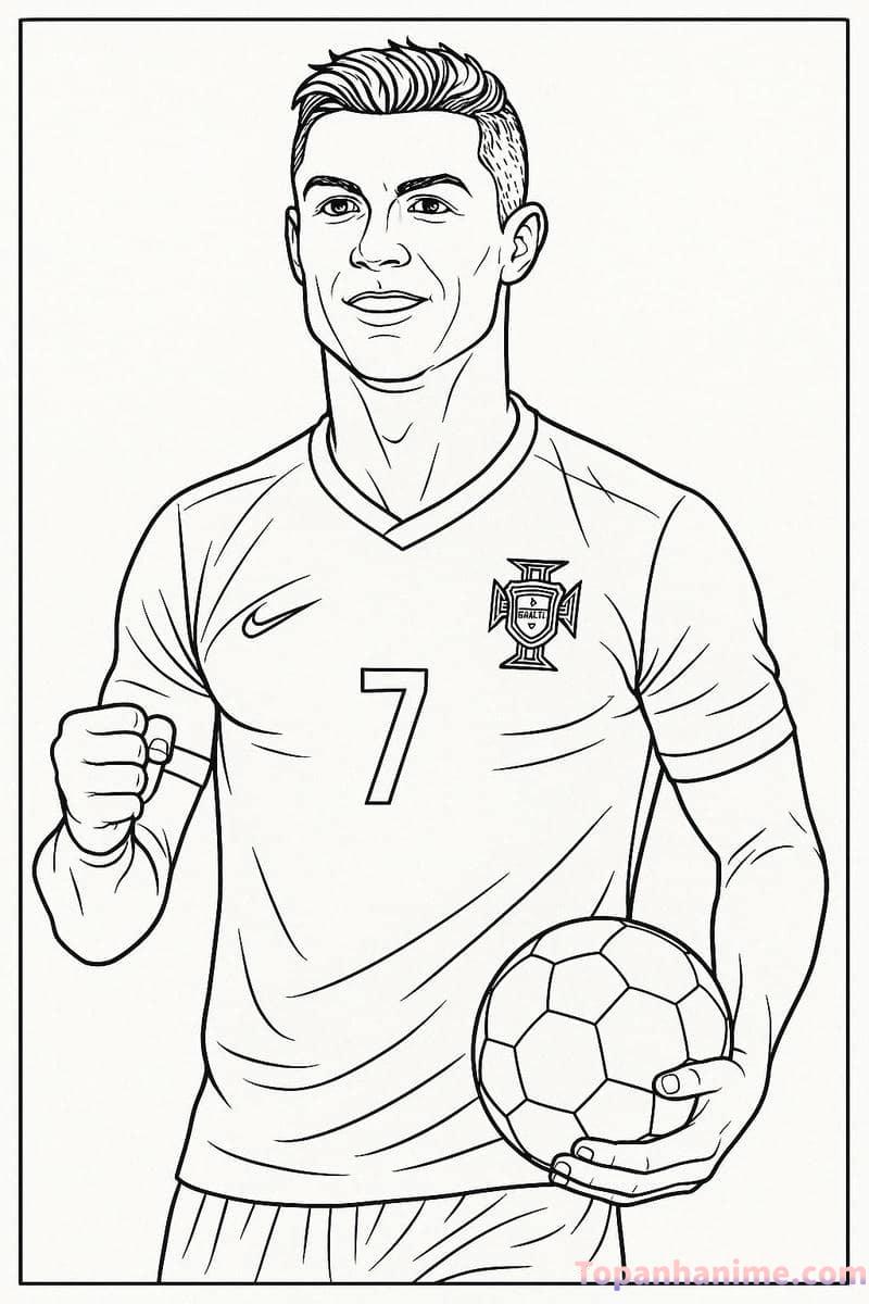 ảnh Ronaldo anime 23