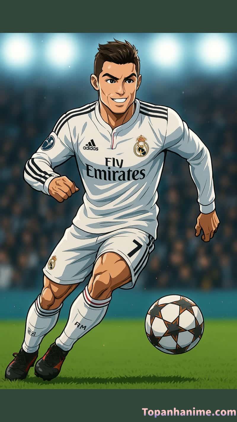 ảnh Ronaldo anime 25