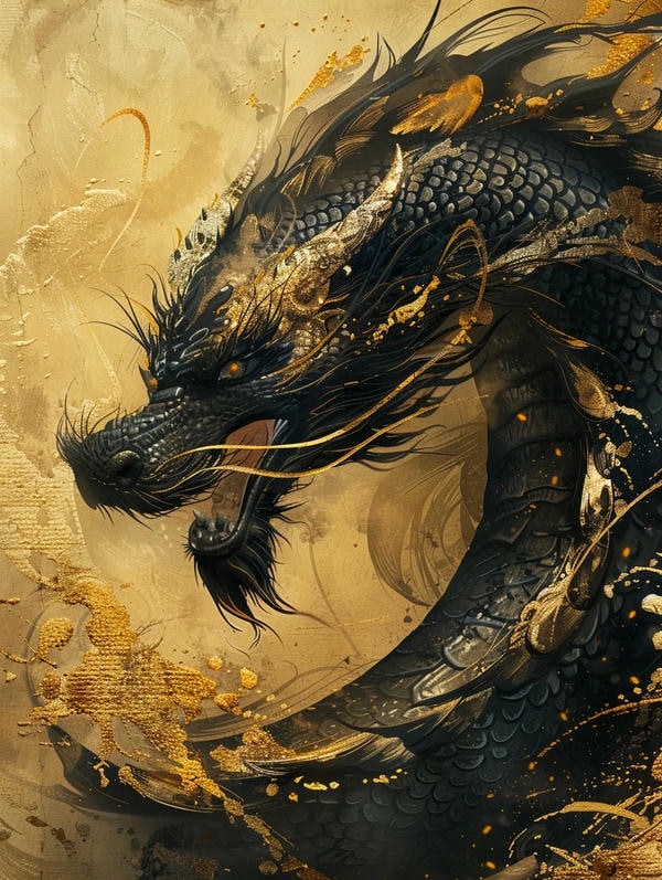 ảnh rồng đen ngầu 14