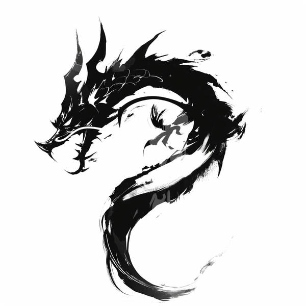 ảnh rồng đen ngầu 9