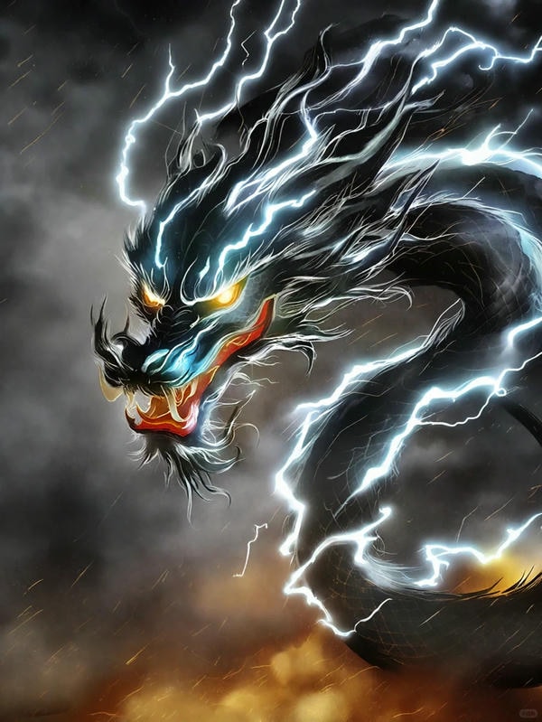 ảnh rồng đen ngầu 8