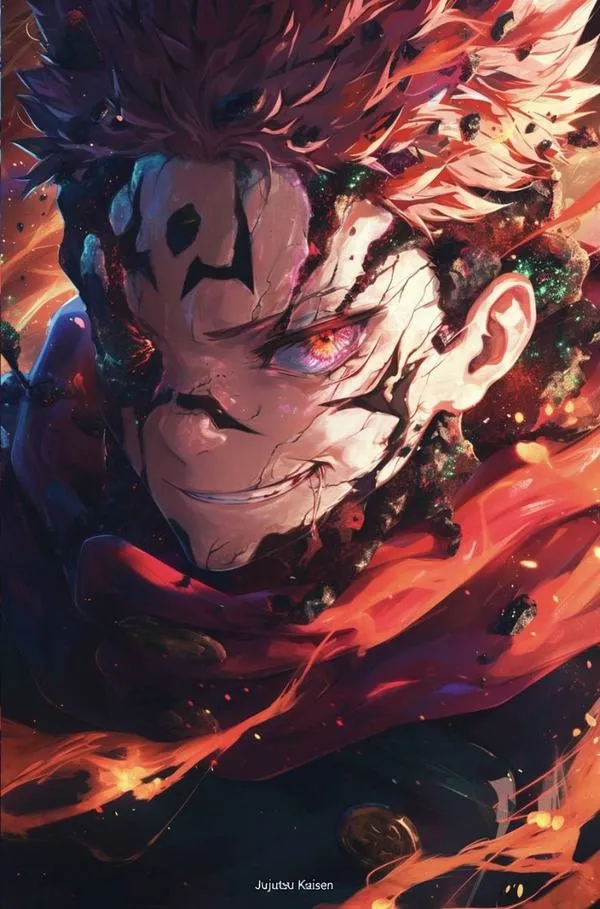 Hình Ảnh Sukuna Ryomen ngầu 94