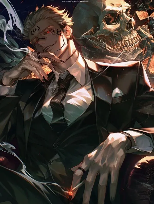 Hình Ảnh Sukuna Ryomen ngầu 131