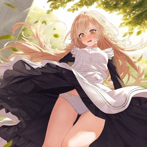 Ảnh tốc váy anime 11