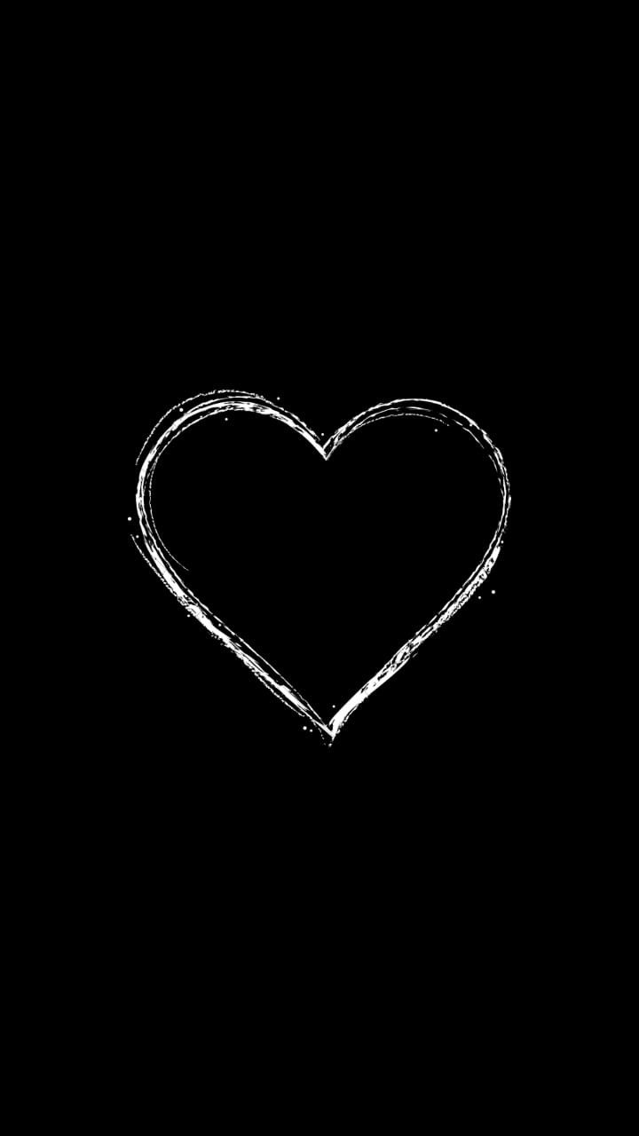 ảnh trái tim đen đẹp 13