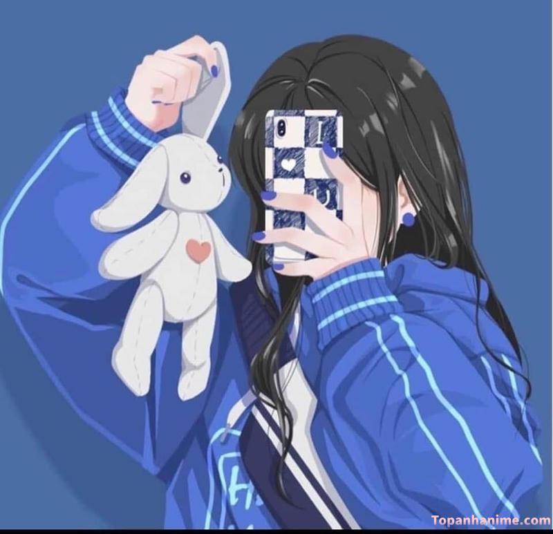 ảnh anime che mặt 6