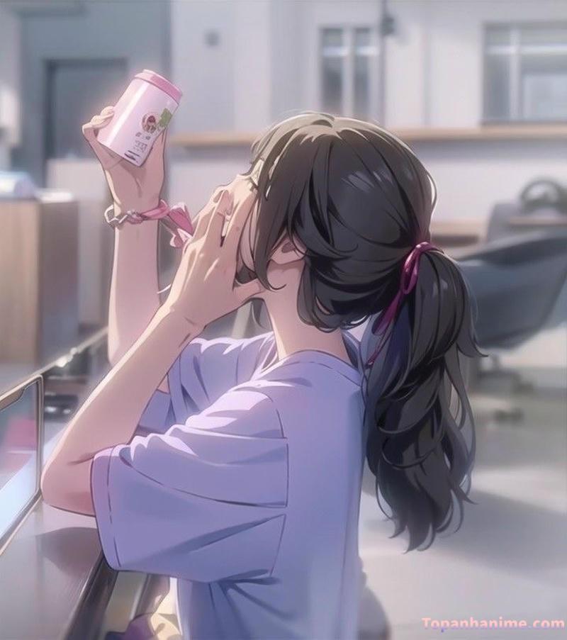 ảnh anime che mặt 24