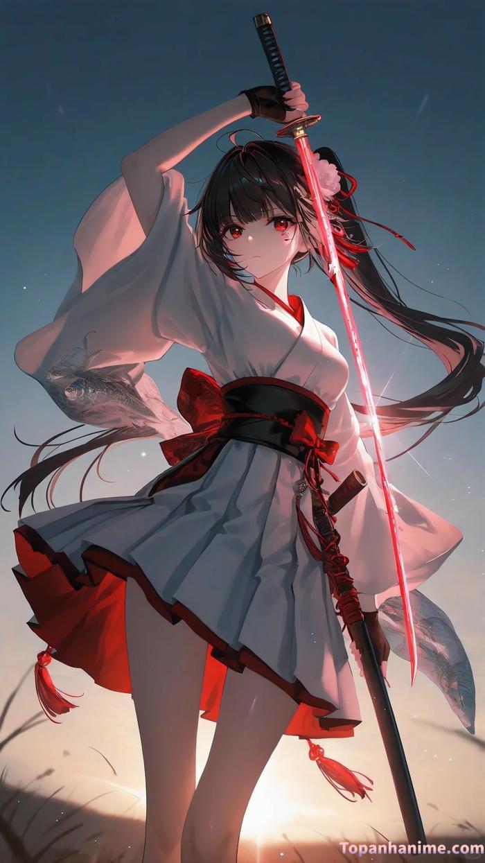 Ảnh anime girl lạnh lùng cá tính 2