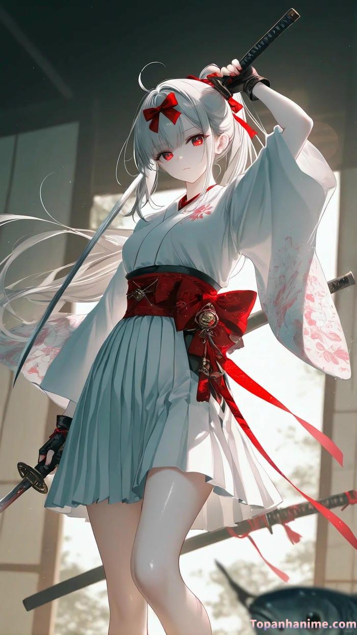 Ảnh anime girl lạnh lùng cá tính 3