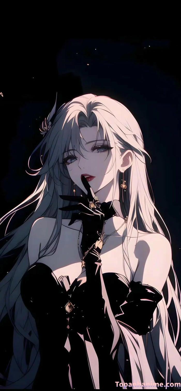 Ảnh anime girl lạnh lùng cá tính 4