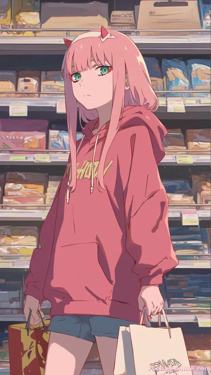 Ảnh anime girl lạnh lùng cá tính 5