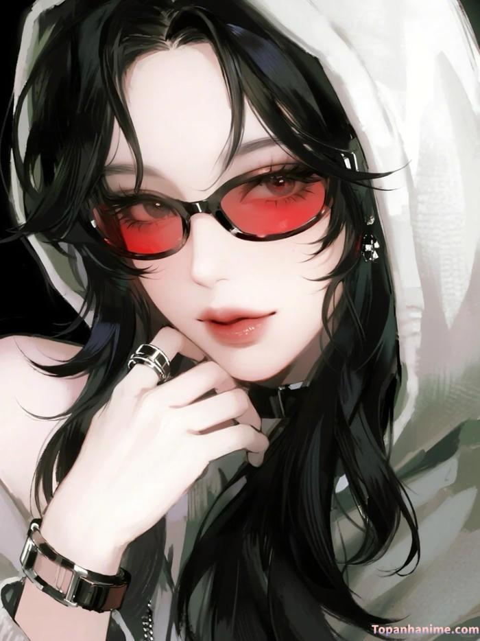 Ảnh anime girl lạnh lùng cá tính 9