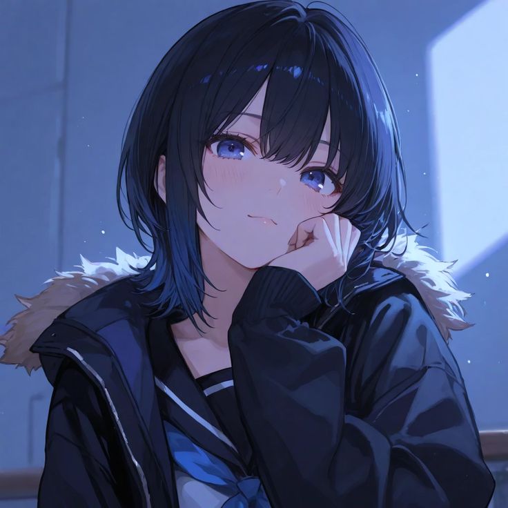 Anime Girl Tóc Ngắn 17