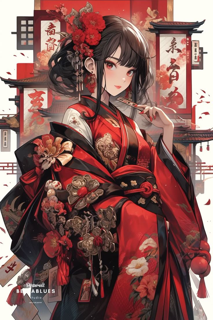 Anime Kimono Đẹp 8