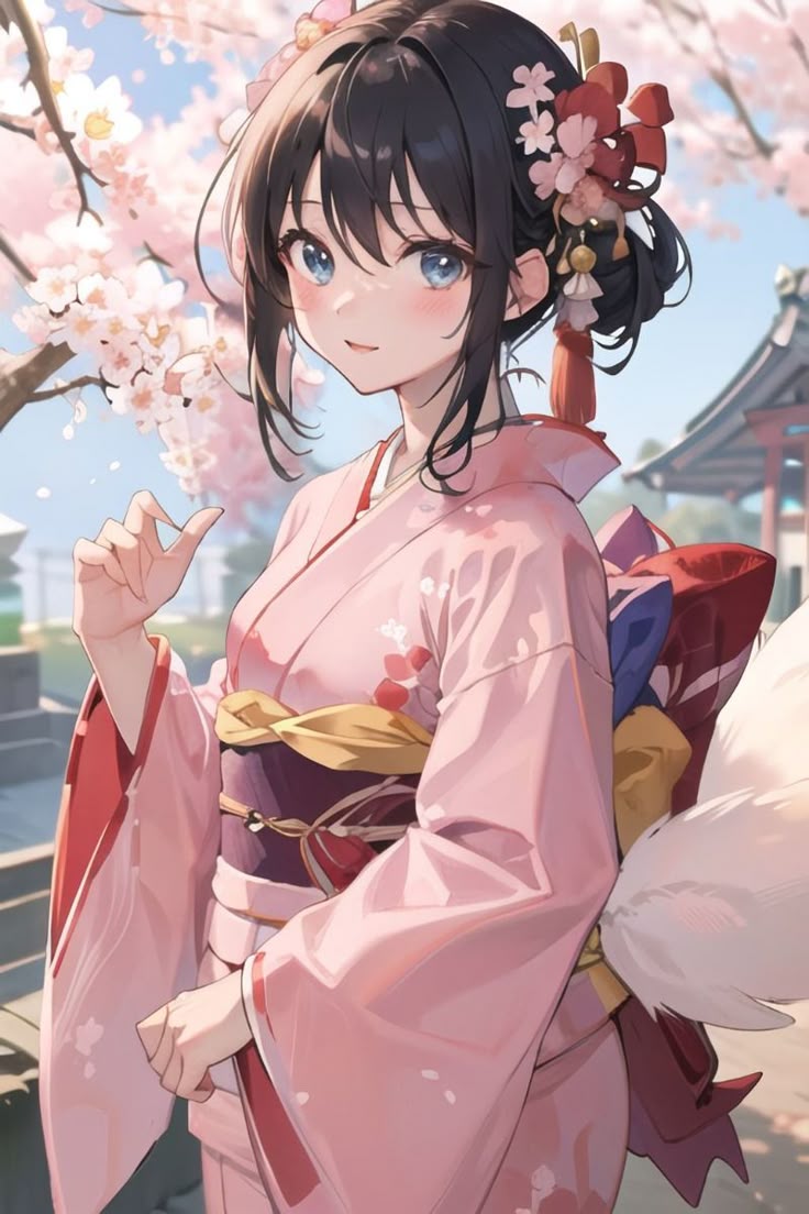 Anime Kimono Đẹp 1