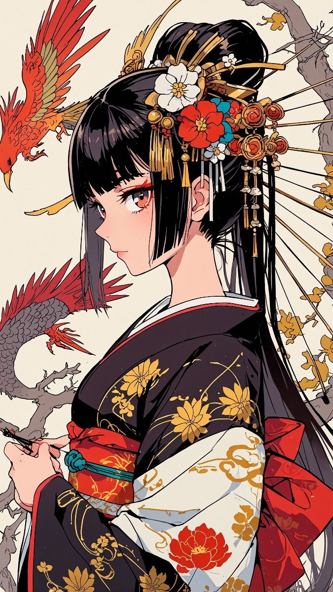Anime Kimono Đẹp 11