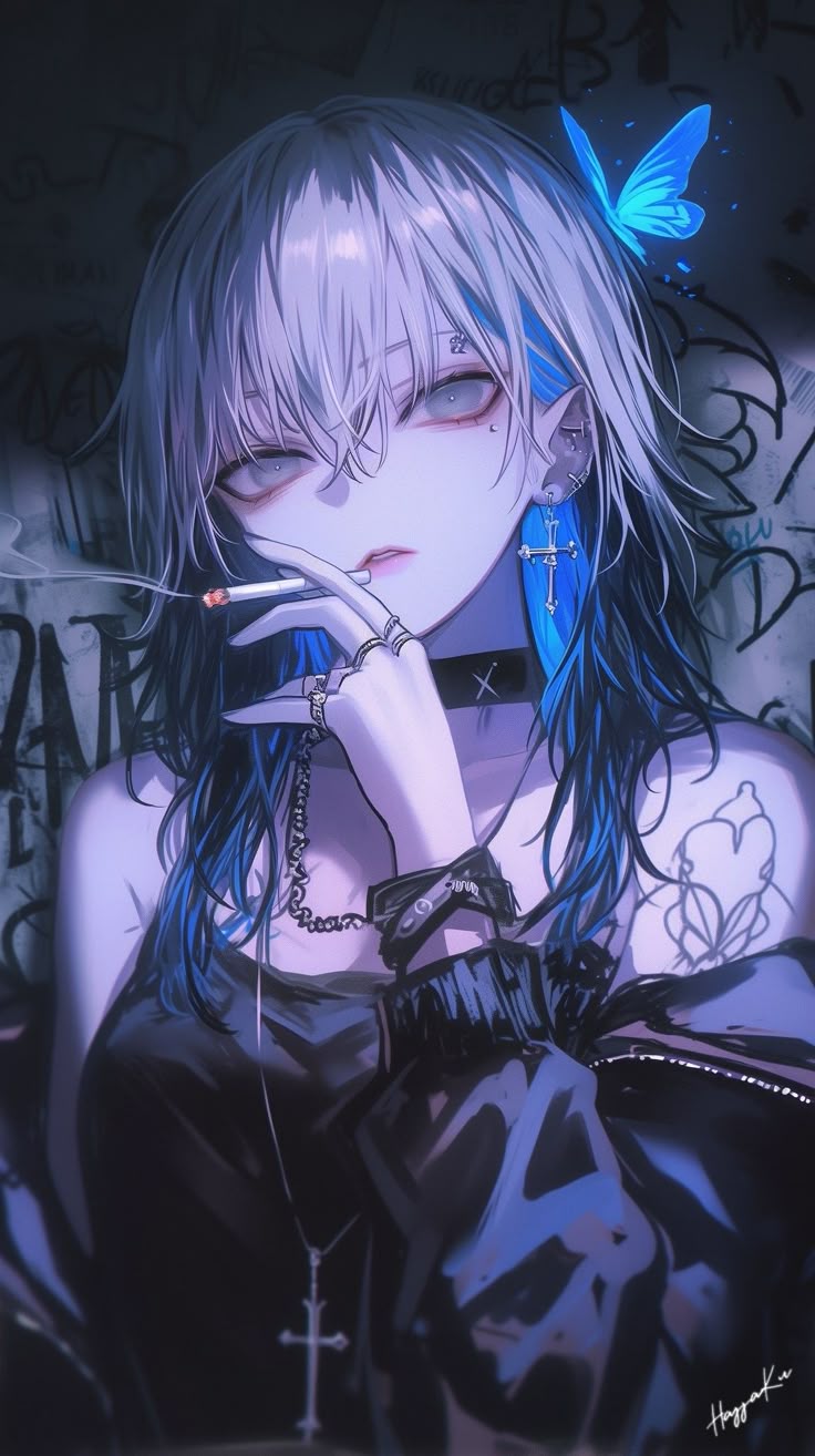 Anime Nam Ngầu phong cách bad boy 2