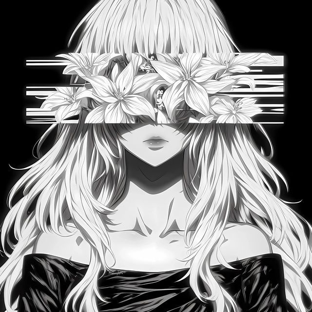 Avatar Đen Trắng Buồn 2