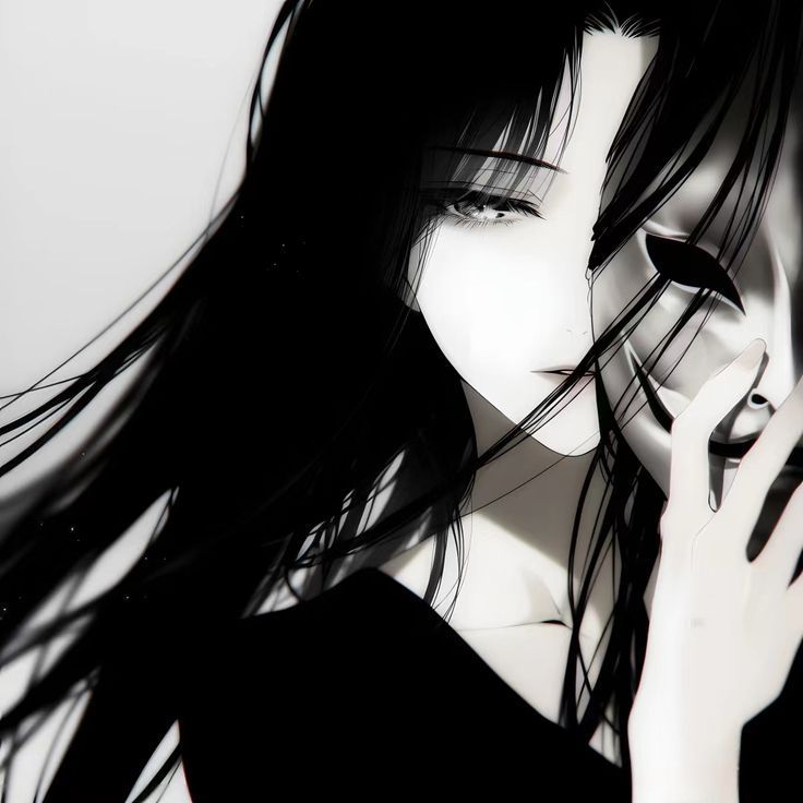 Avatar Đen Trắng Buồn 11