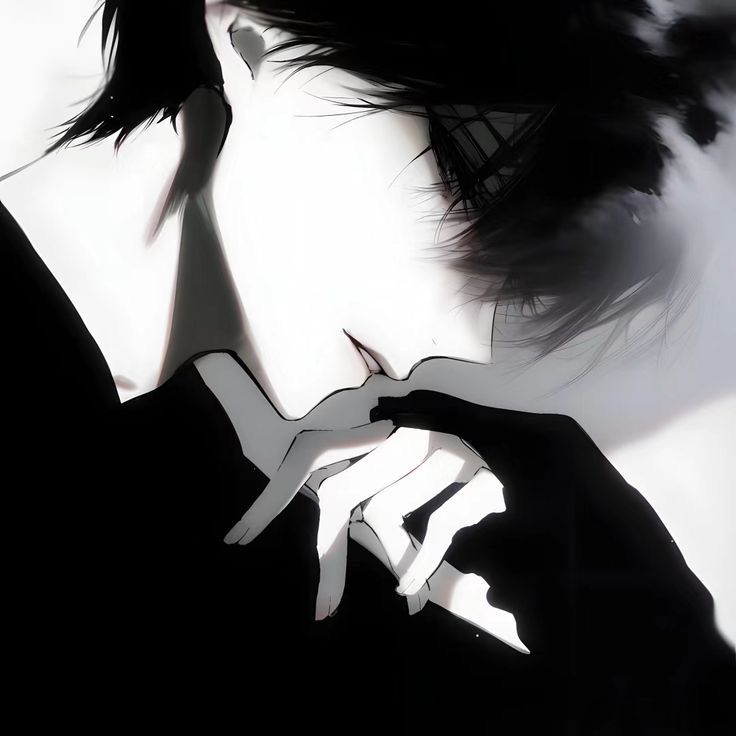 Avatar Đen Trắng Buồn 9