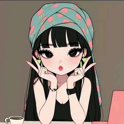 Avatar Nữ từ cute dễ thương tới ngầu 103